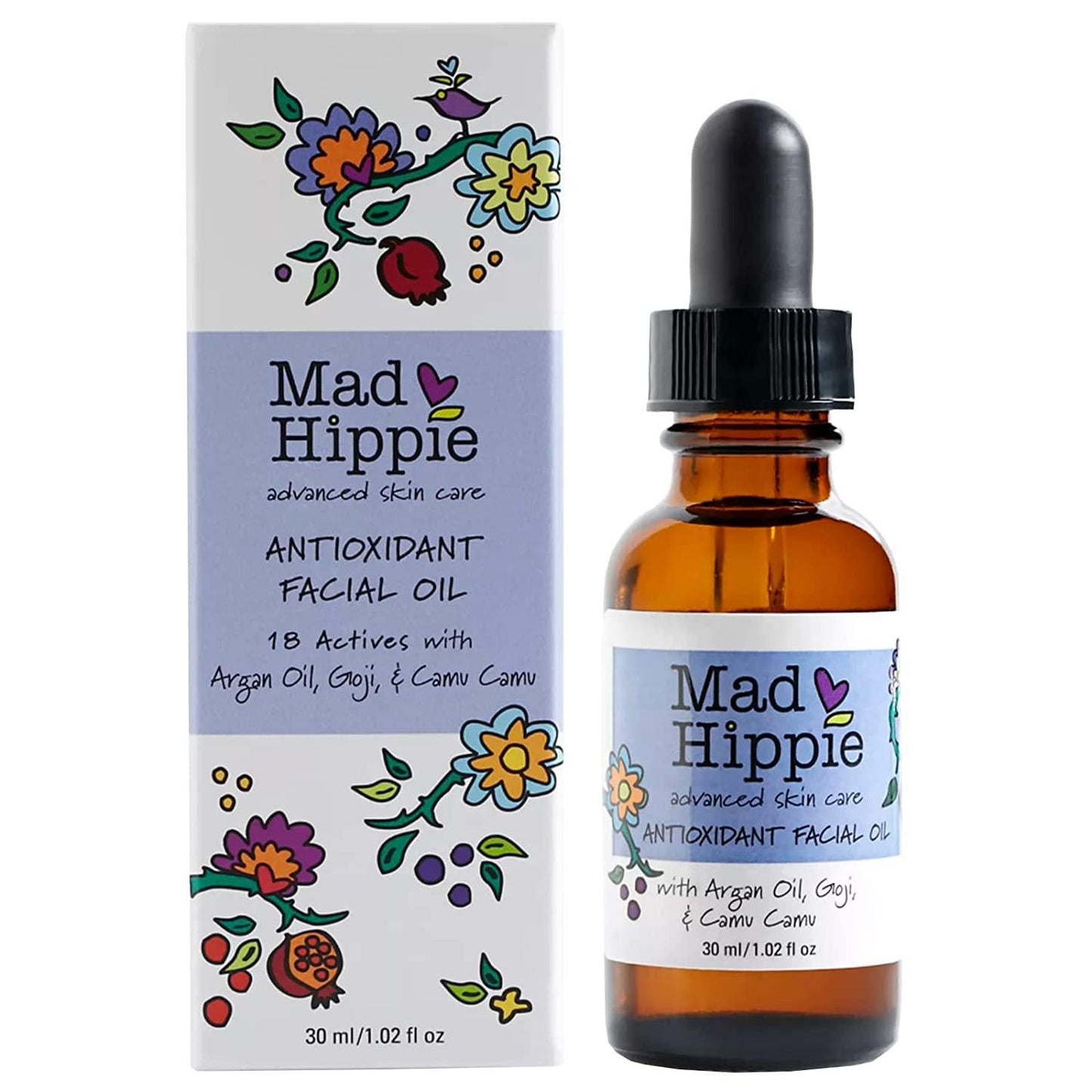 Mad Hippie Antioxidant Facial Oil, 30 Milliliters