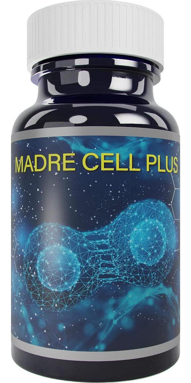 Madre Cell Plus - Stem Cell Supplement - Purest AFA for Adult Stem Cells Renewal, Gluten Free, Stem Cell Enhancer - 60 Capsules