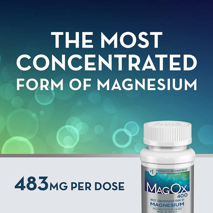 Mag-Ox 400 Magnesium Tablets, 120 Tablets