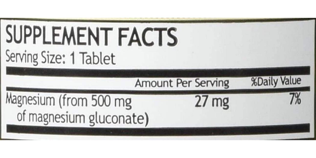 Magnesium Gluconate 500 Mg 90 Tb - From Windmill (2Pk)