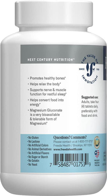 Magnesium Gluconate - 500 Tablets