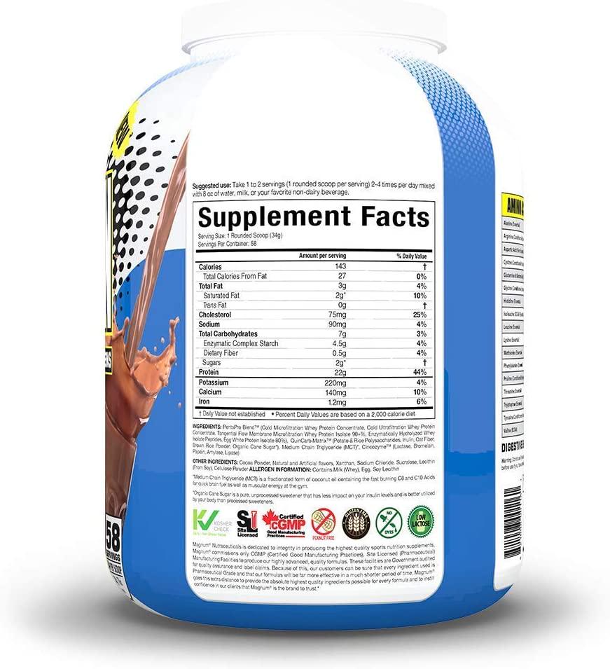 Magnum Brawn, Low-Lactose Protein Mix, Chocolate