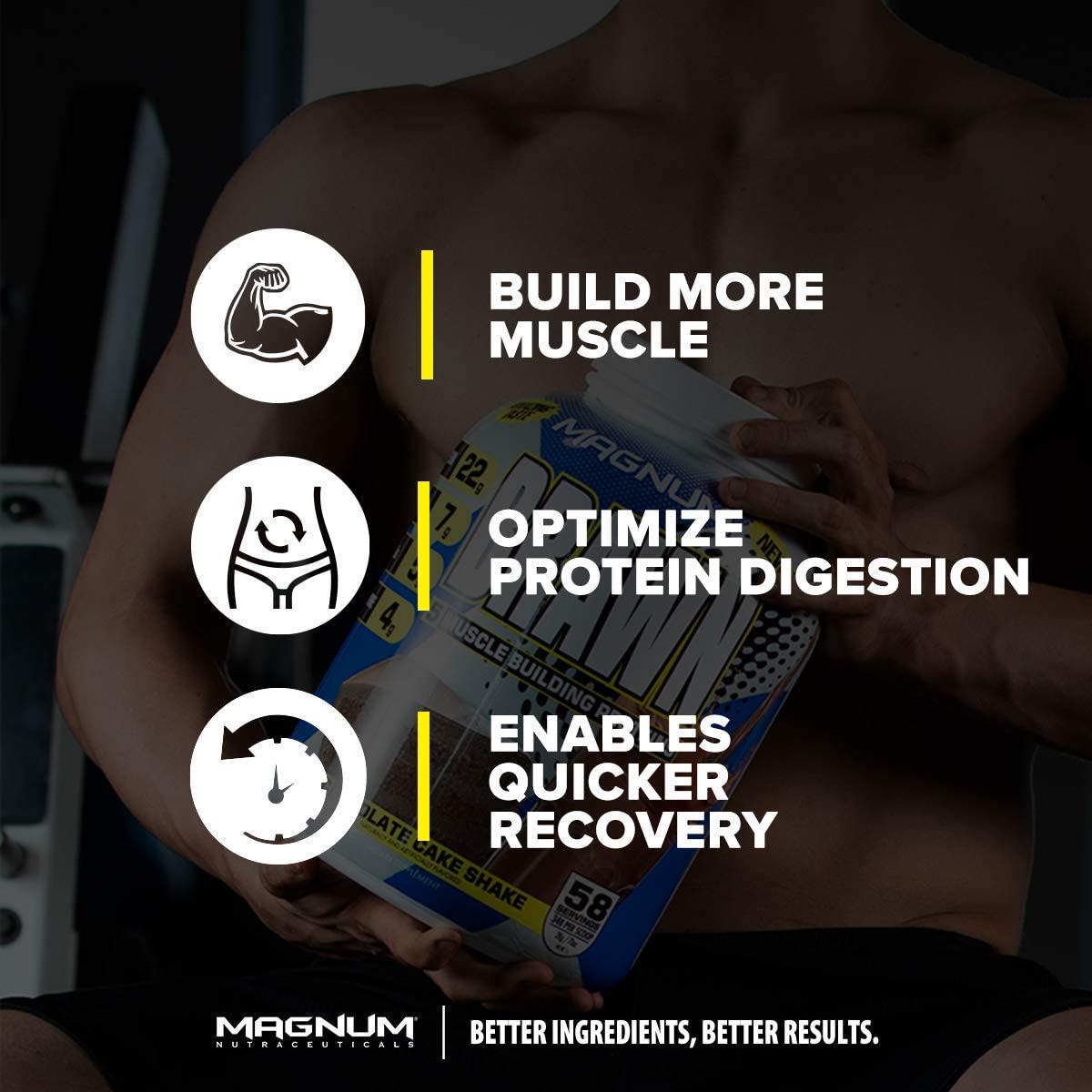 Magnum Brawn, Low-Lactose Protein Mix, Chocolate