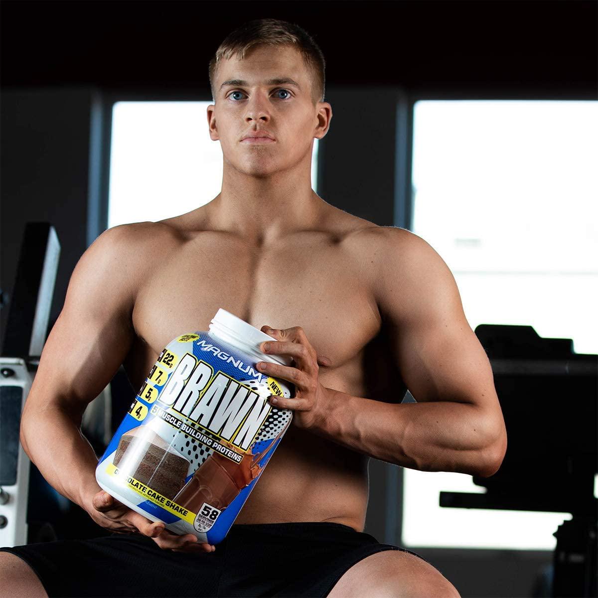 Magnum Brawn, Low-Lactose Protein Mix, Chocolate