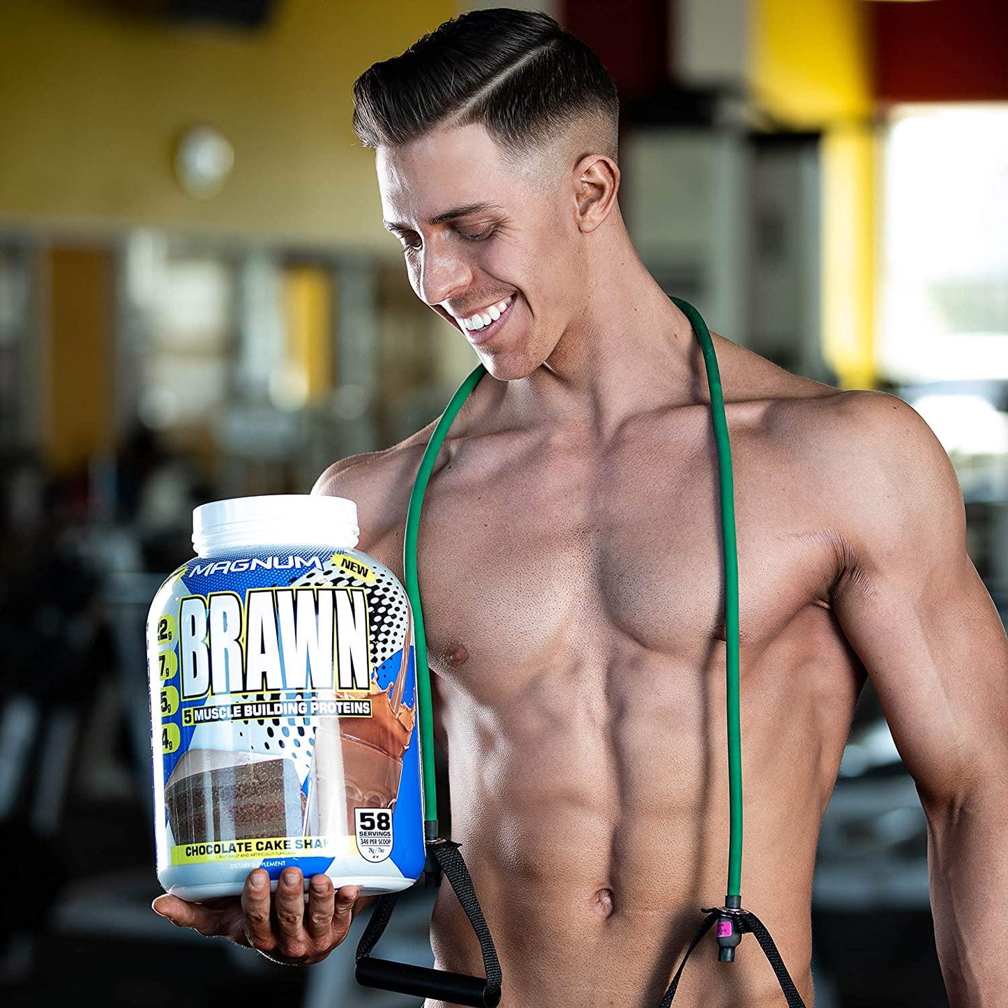 Magnum Brawn, Low-Lactose Protein Mix, Chocolate