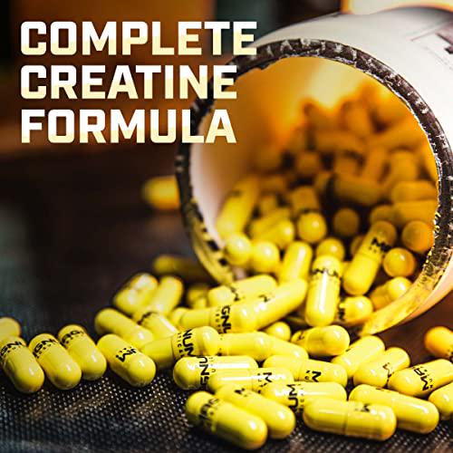 Magnum Nutraceuticals - Big C - Creatine Capsules - Creatine Monohydrate and Hydrocloride with Vitamin D, B6, and B12