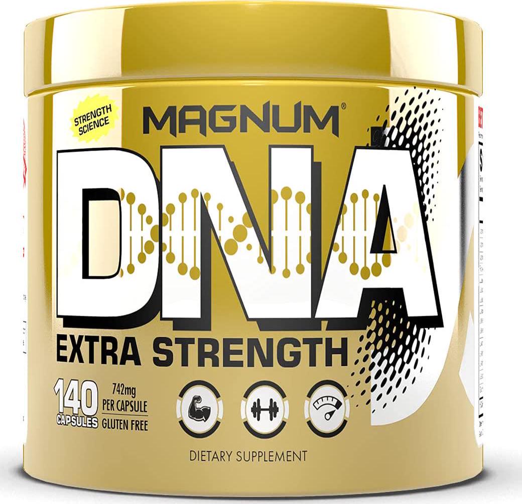 Magnum Nutraceuticals DNA Extra Strength Enhancer and Muscle Builder (Capsules)