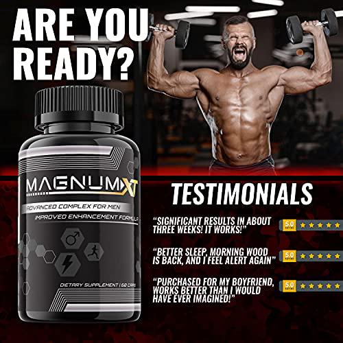 Magnum XT Male Enhancment Supplement Pills for Men (1 Pack)