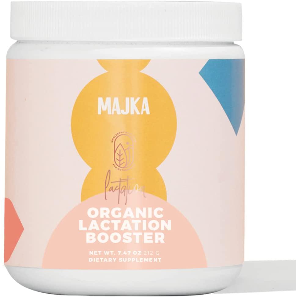 Majka | Organic Lactation Booster Powder | Breastfeeding Supplement to Promote Healthy Breast Milk Supply | Gluten Free and Vegan | 20 Servings (Vanilla Chai 20 Servings)