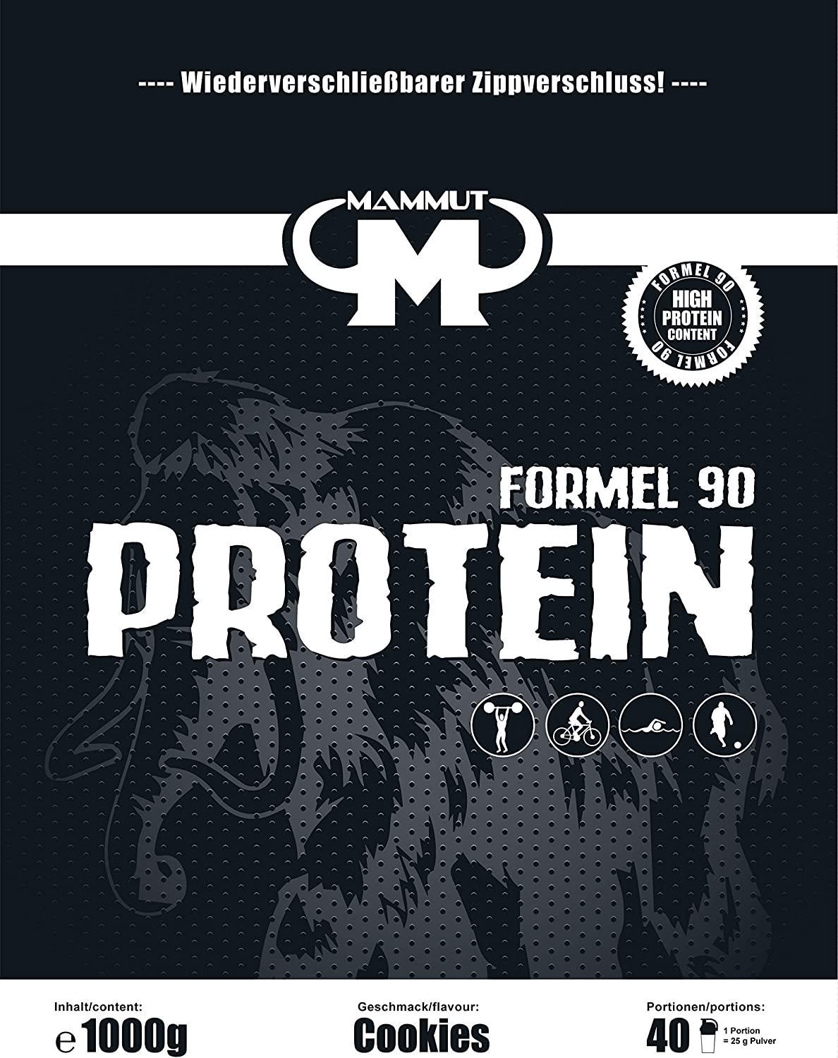 Mammut Formel 90 Protein Cookies, 1 kg
