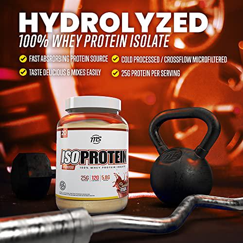 Man Sports ISO-Protein 100% Pure Whey Protein Isolate Powder, Chocolate Milk, 1.42 Pounds (20 Days Supply)
