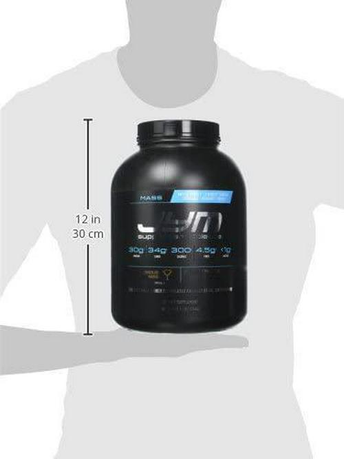 Mass JYM Weight Gainer Protein Powder - Egg White, Milk, Whey Protein Isolates and Micellar Casein | JYM Supplement Science | Chocolate Mousse Flavor, 5 lb,Brown,MAS05CM