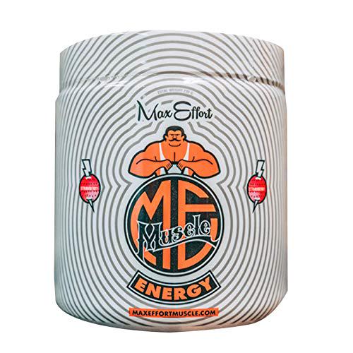 Max Effort Muscle, Energy, Improved Focus and Cognition, Supreme Clarity, All Day Energy, Natural Energy Boost, (40 Servings) (Strawberry)