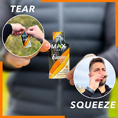 Max Energy Shot, Healthy Energy and Immune Boosters, Sugar Free, 5 Calories Each, Up To 6 Hours Of Energy, 10 Pack (5 of Each Flavor)