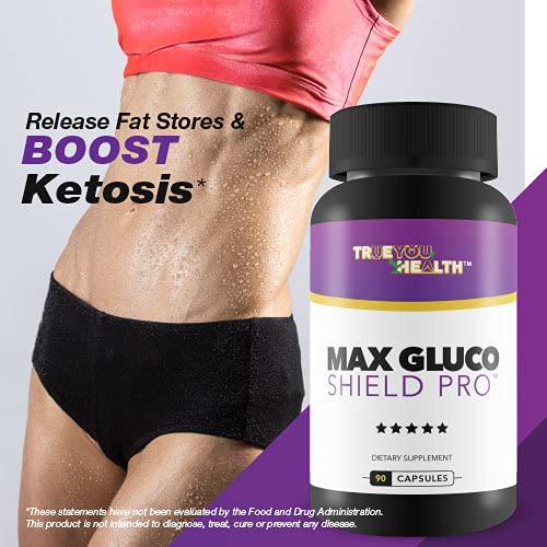 Max Gluco Shield Pro Capsules- Best Formula - Blood Health and Balance Formula - Support Reduced Inflammation and Balanced Blood Sugar - Max Gluco Shield Pro Pills For Blood Health - Blood Sugar Support