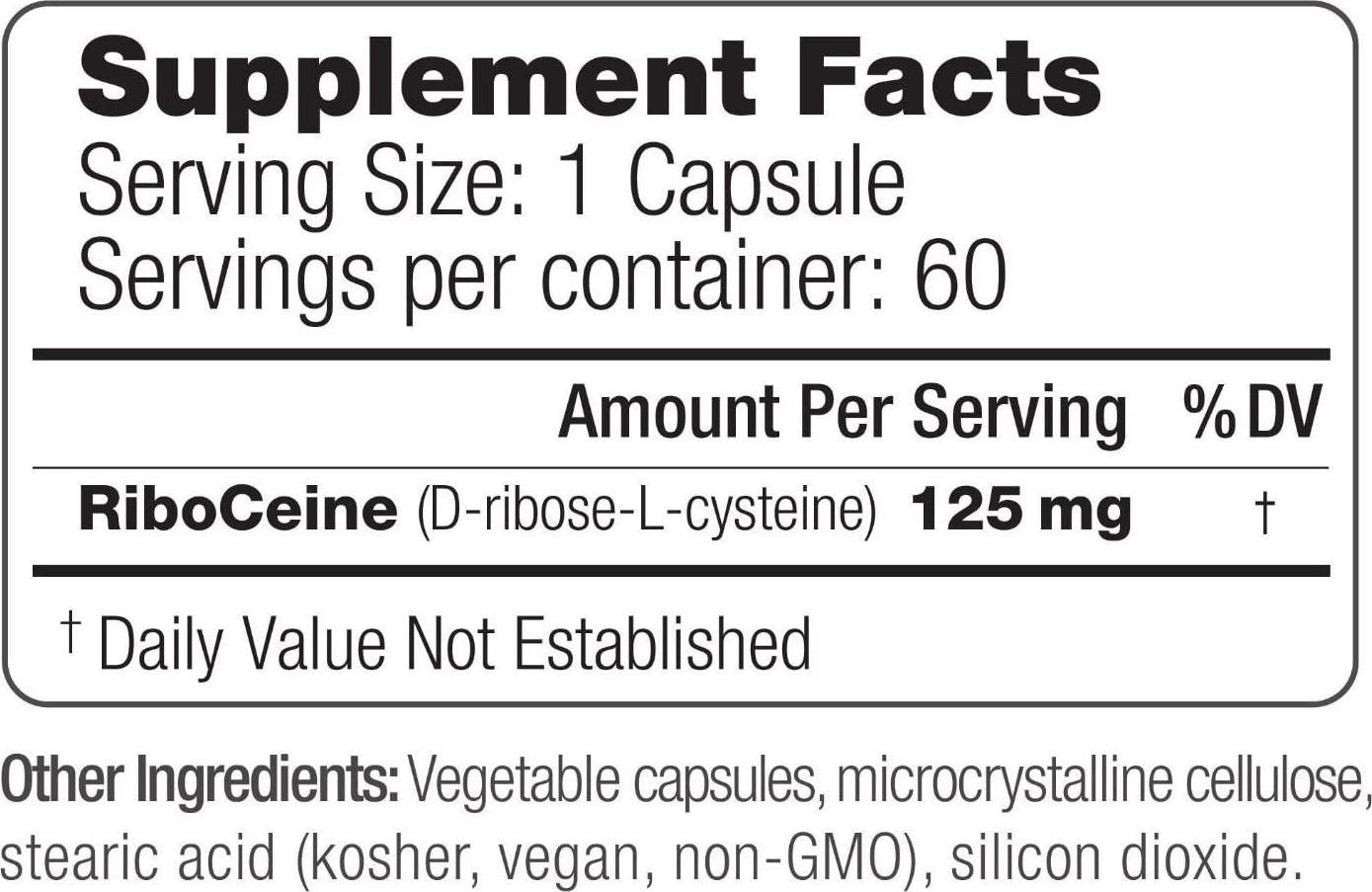 Max One, Focused Riboceine Supplementation, 60 Vegetable Capsules, 30 Servings (Pack of 2)