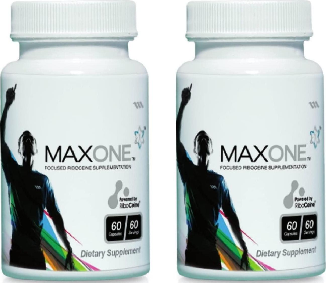 Max One, Focused Riboceine Supplementation, 60 Vegetable Capsules, 30 Servings (Pack of 2)