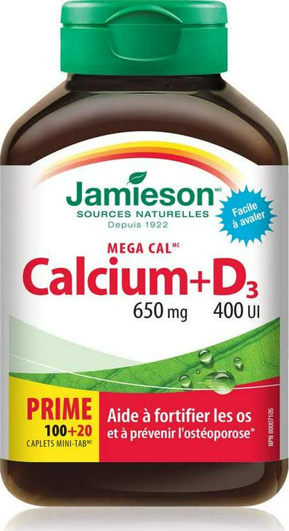 Mega Cal Calcium W/Vitamin D