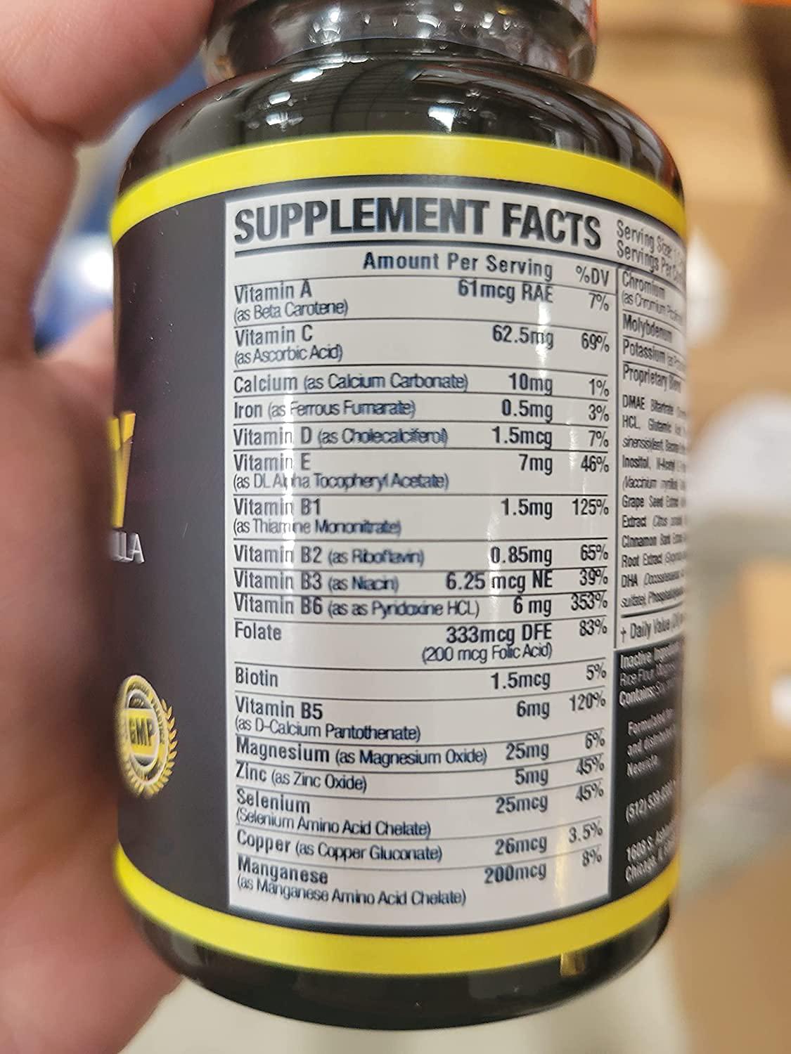 Memory Supplement for Brain - Clarity - Brain Booster Supplement - Brain Supplement for Memory and Focus - Nootropics Brain Support Supplement - Memory Pills for Brain - Brain Health Supplement