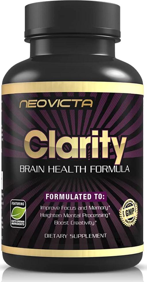 Memory Supplement for Brain - Clarity - Brain Booster Supplement - Brain Supplement for Memory and Focus - Nootropics Brain Support Supplement - Memory Pills for Brain - Brain Health Supplement