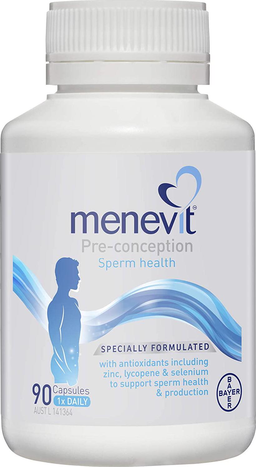 Menevit Male Fertility Supplement Capsules 90 pack