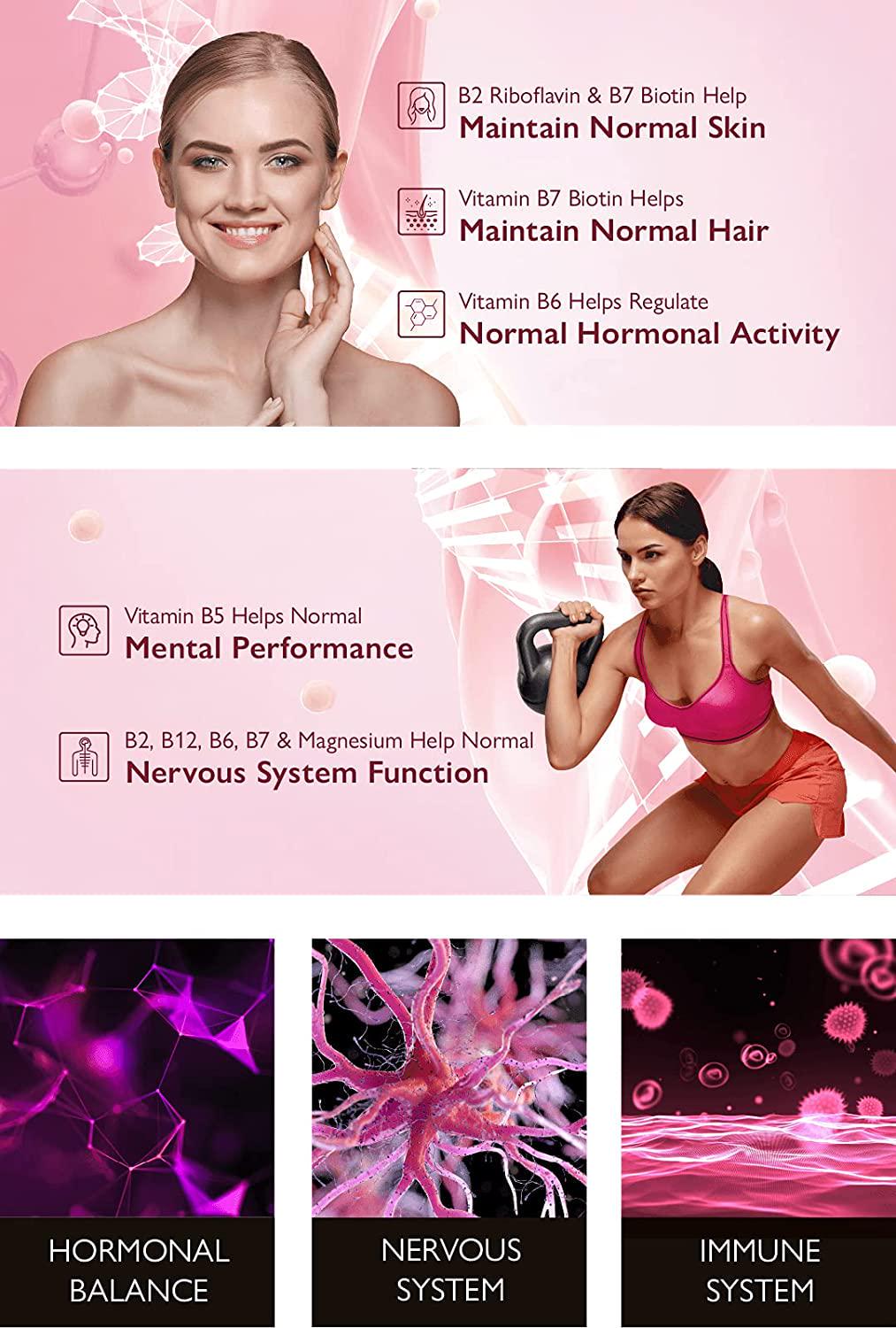 Meno + Energy Skin Nails Bones Hair Color and Thickness 90 caps NMN Resveratrol CoQ10 Magnesium Vitamins B1 B2 B5 B6 B7 B9 B12 Energise-1 (FE1 90)