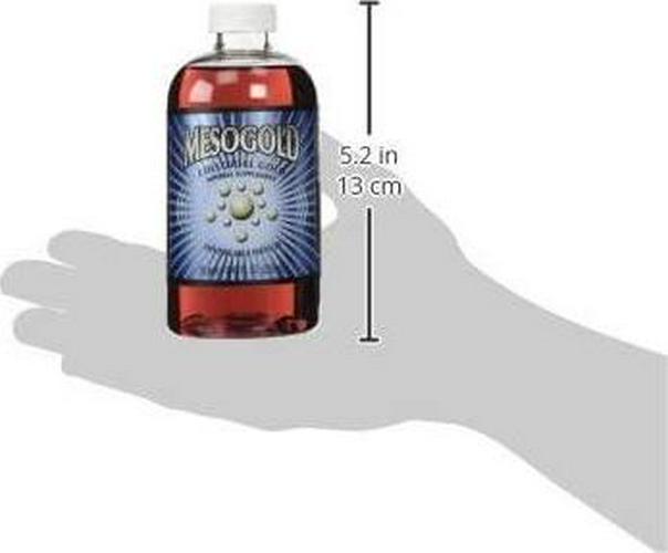 MesoGold 20 ppm Colloidal Gold 250 mL/8.45 Oz