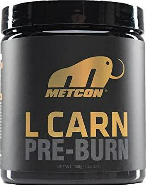 MetCon L Carn - Pre Burn - All Natural Fruit Punch - Non Stimulant Fat Burner - pre Workout - L Carnitine - Thermogenic