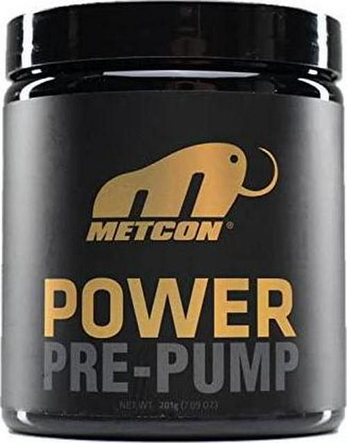 MetCon Power - Pre Pump - All Natural Non Flavored - Nitric Oxide Booster - Blood Flow