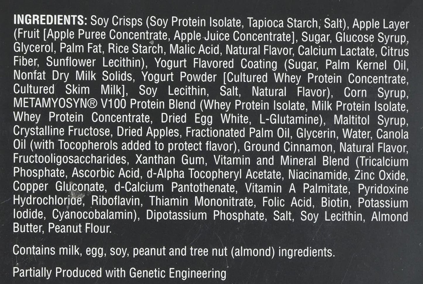 Met-Rx Big 100 Colossal Apple Pie, 9 Count