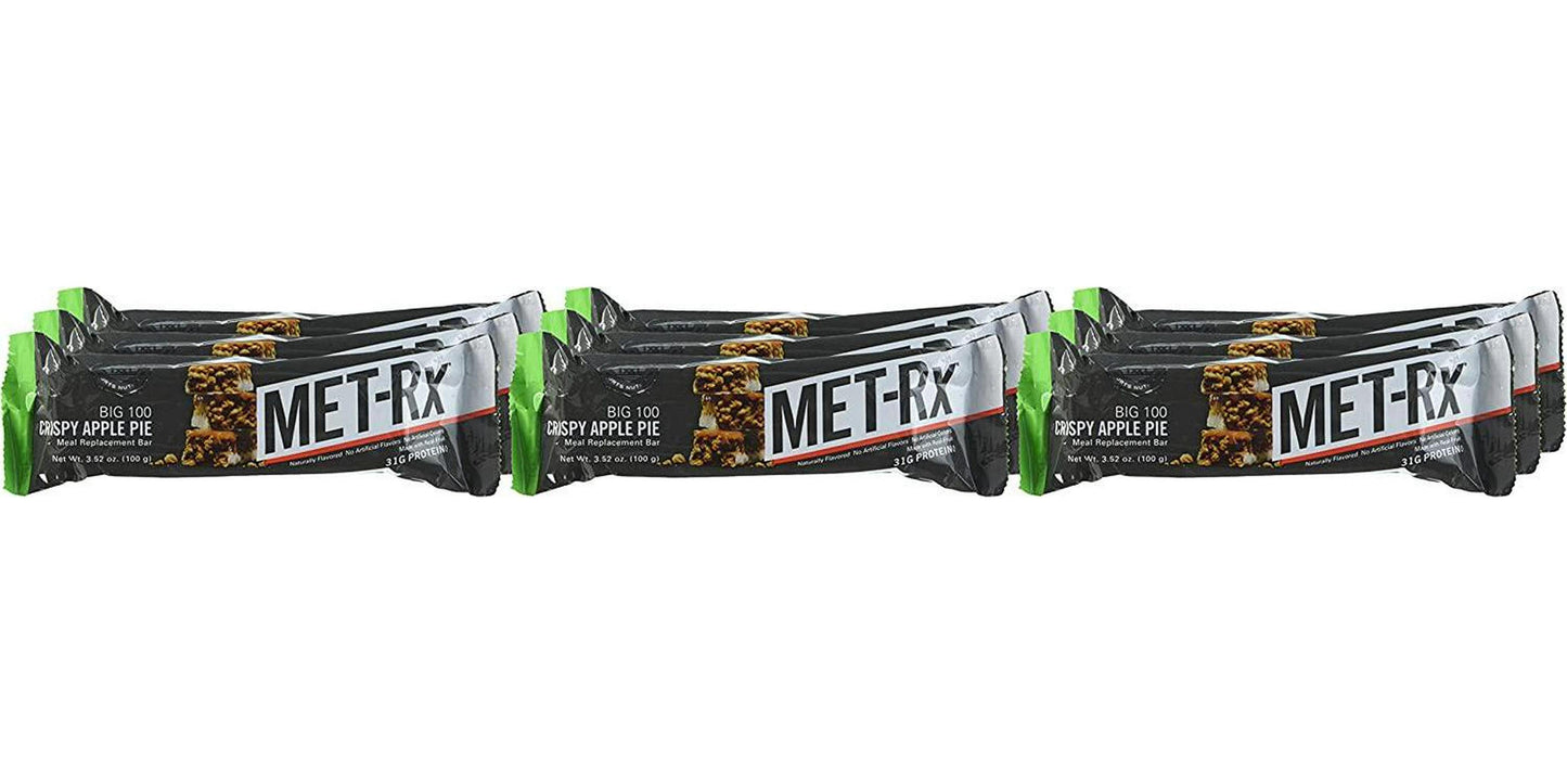 Met-Rx Big 100 Colossal Apple Pie, 9 Count