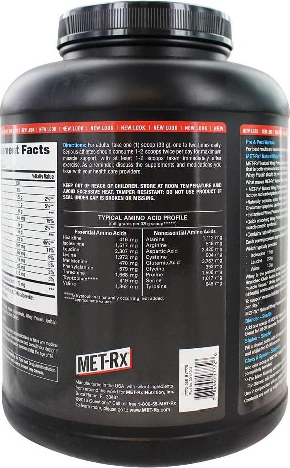 Met-Rx USA Natural Whey Protein