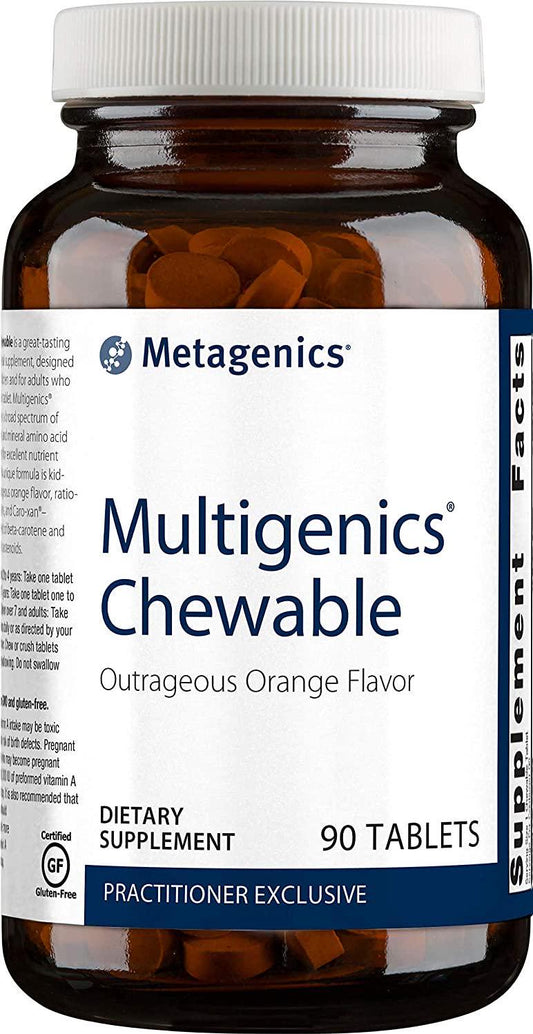 Metagenics Multigenics Chewable Tablets, 90 Count
