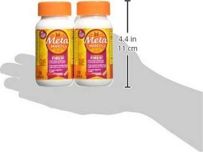 Metamucil Multi-Health Fiber Capsules by Meta, 100 Capsule Bottle