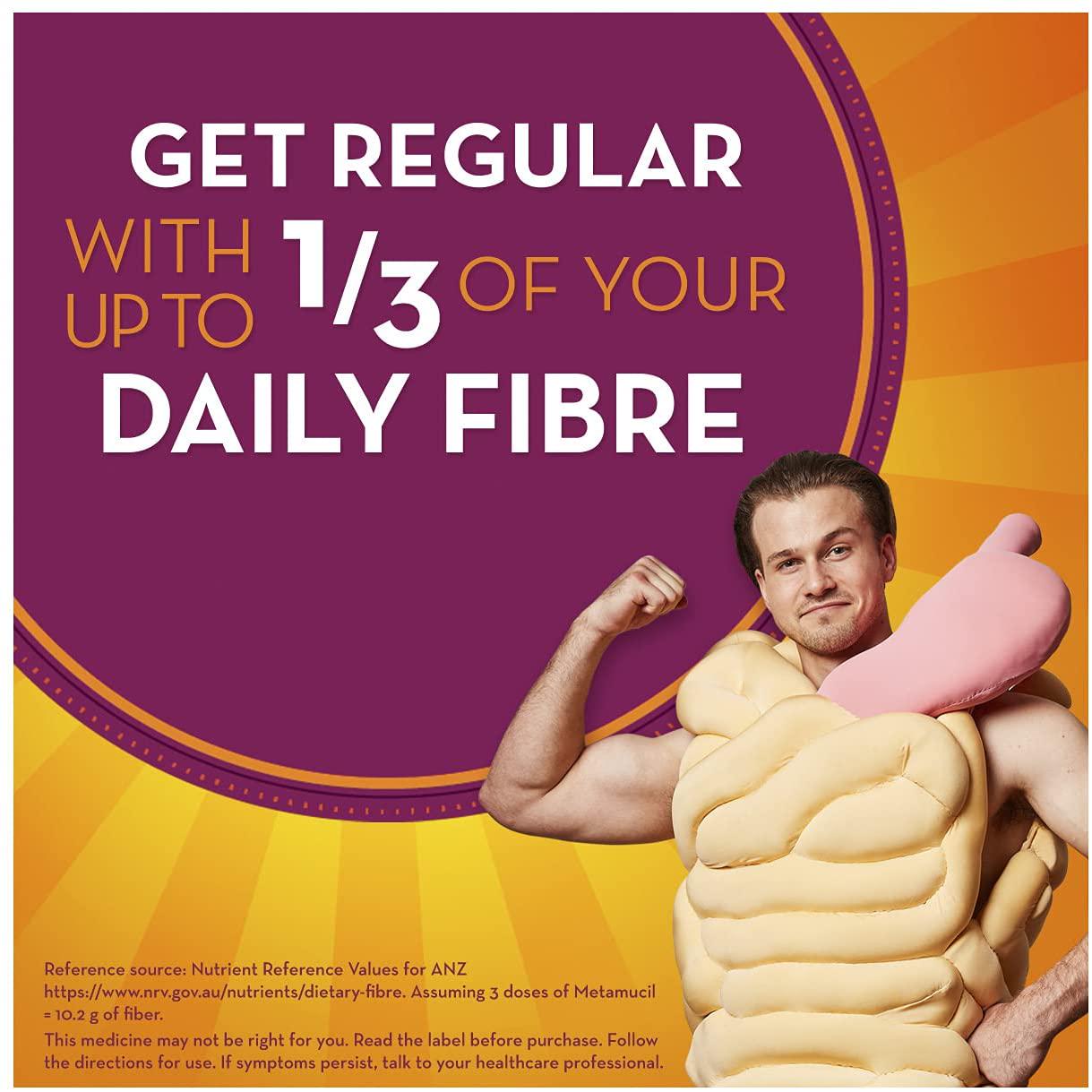 Metamucil Probiotic Daily Gut Health + Immune Defence Capsules, 56 Count