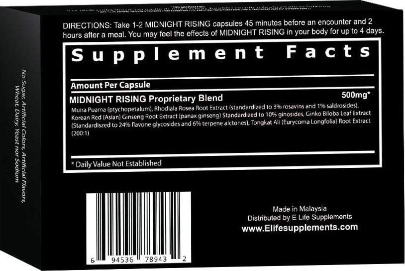 Midnight Rising - Energy, Stamina and Recovery!