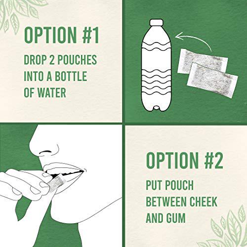 Mini-Green Energy Natural, Organic Energy Boost Pouches, 4-Flavor Sample Pack, 4-Pack