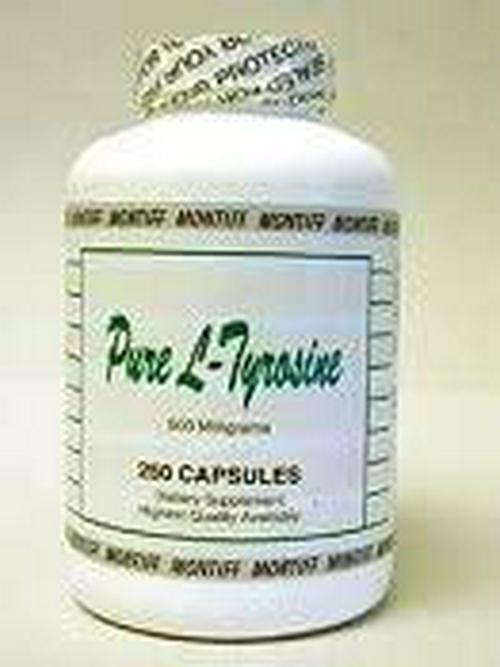 Montiff - Pure L-Tyrosine 500 mg 250 caps by Montiff