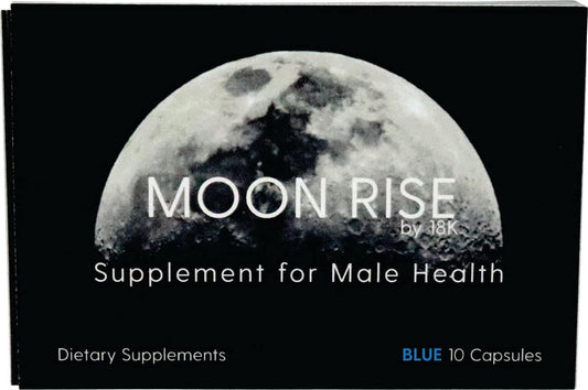 Moon Rise, Blue Edition Natural Energy Supplement, 1-Pack 10 Capsules
