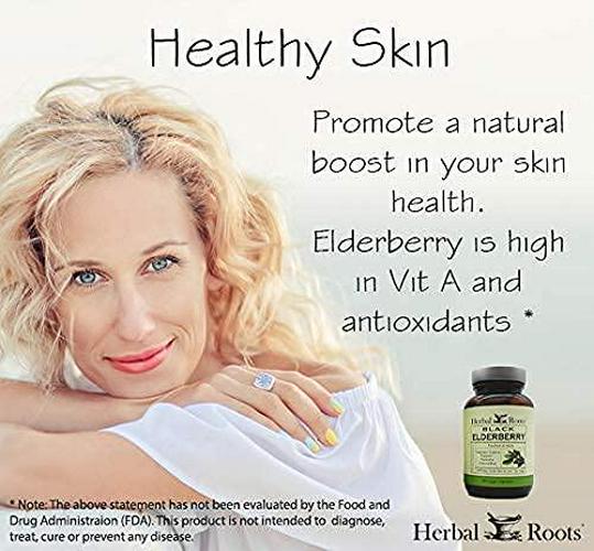 Mortar and Pestle Herbs- Black Elderberry Capsules - Extra Strength 4,300 mg - Made with Organic Elderberries Sambucus Negras - Immune Support - Vegan and Non-GMO - Made in the USA