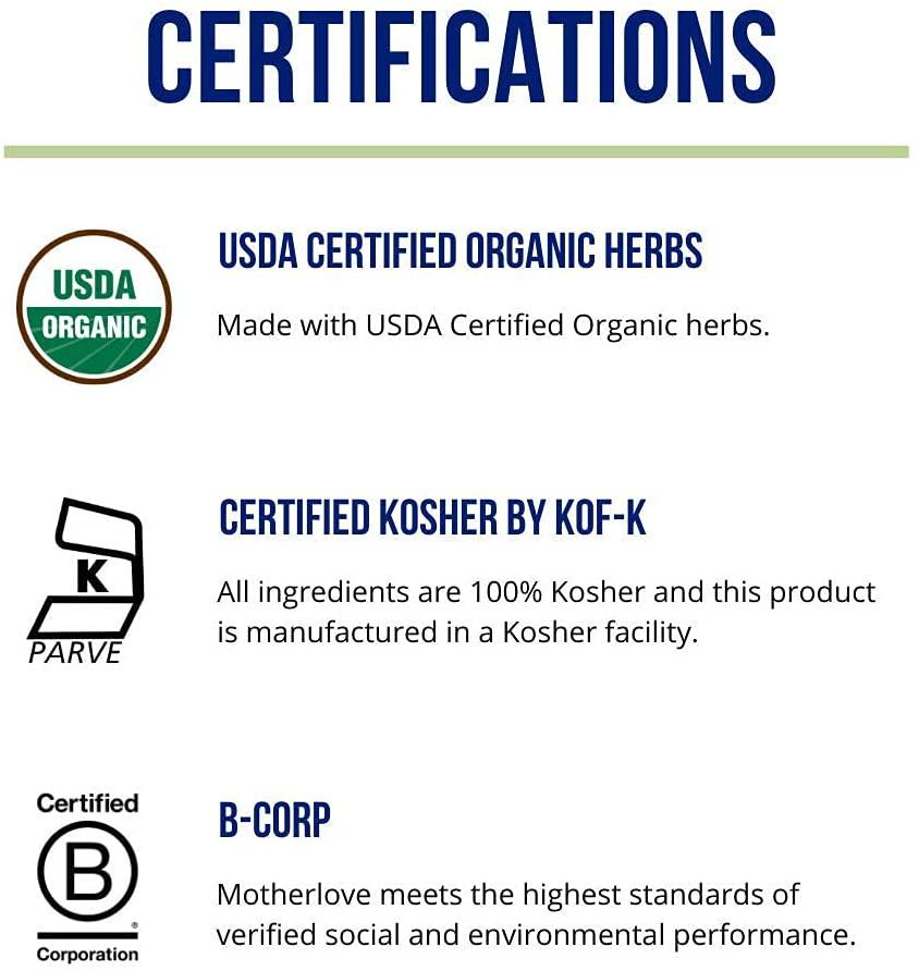 Motherlove-More Milk Plus, Fast-Acting Herbal Breastfeeding Supplement for Nursing and Pumping Moms' Milk Supply, Potent Lactation Support, Alcohol-Free Vegan Liquid Capsules with Organic Herbs, 120 ct.