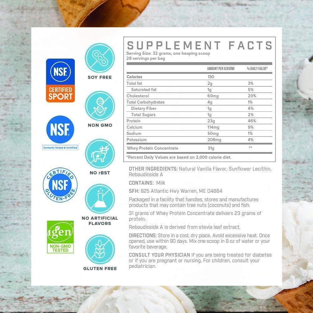 Motivate and Gain Workout Bundle: SFH Pure Whey Vanilla Protein and Push Pre-Workout Powder