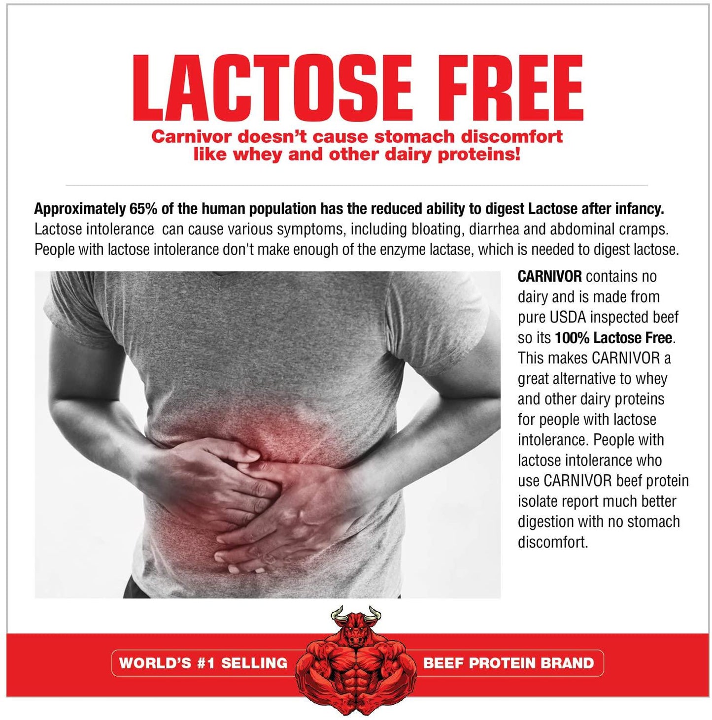 MuscleMeds Carnivor Beef Protein Isolate Powder, Chocolate, 56 Servings