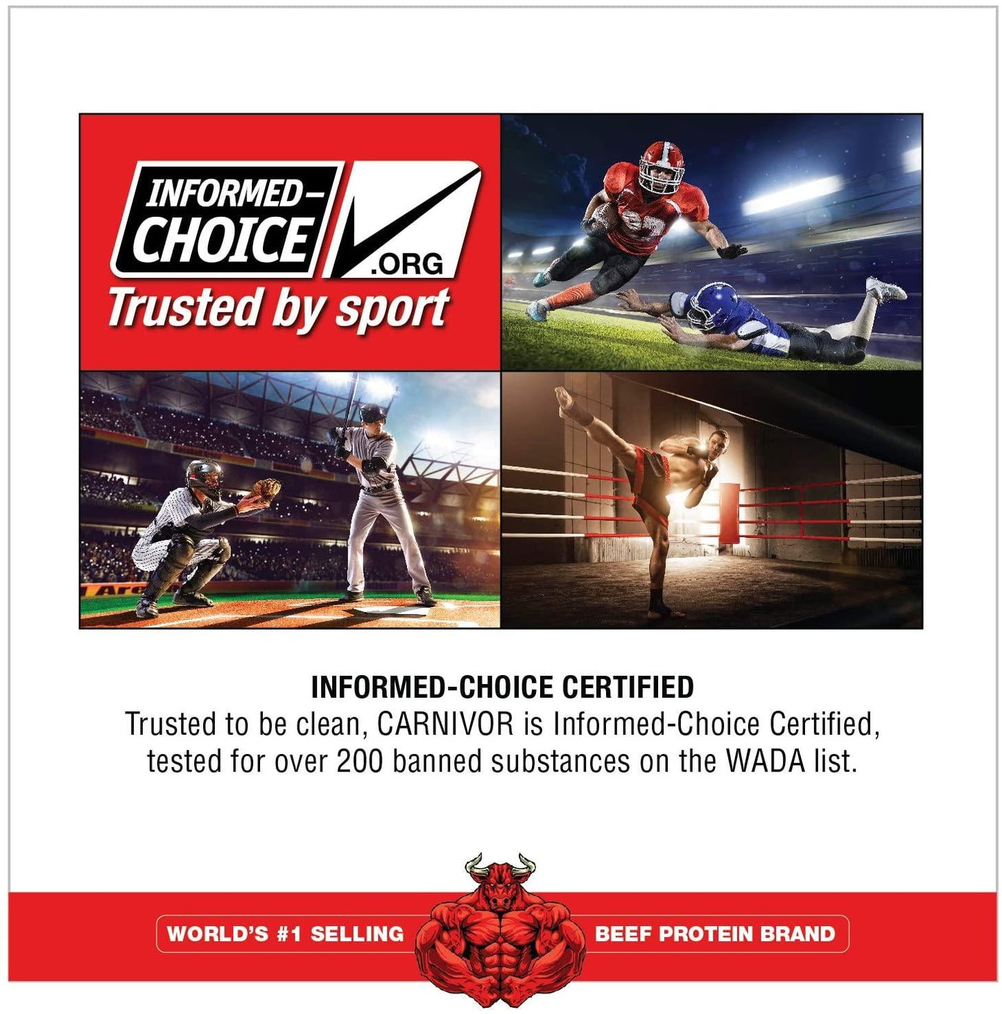 MuscleMeds Carnivor Beef Protein Isolate Powder, Chocolate, 56 Servings