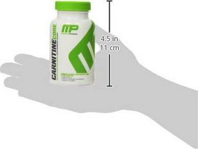 MusclePharm Essentials Carnitine Capsules, 1000mg Carnitine Blend, 30 Servings