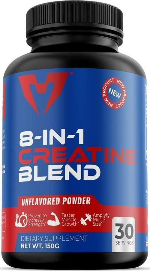 Muscle Envy 8-in-1 Blend-Unflavored-The King of Creatine Leading to Massive Gains, Special Blend of Creatine Formulated to Excel Muscle Mass-Creatine Monohydrate, Vegan Keto Gluten-Free