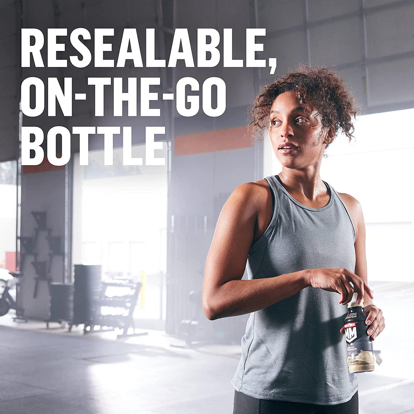 Muscle Milk Pro Advanced Nutrition Protein Shake, Intense Vanilla, 14 Fl Oz Bottle, 12 Pack, 40g Protein, 1g Sugar, 16 Vitamins and Minerals, 6g Fiber, Workout Recovery, Packaging May Vary