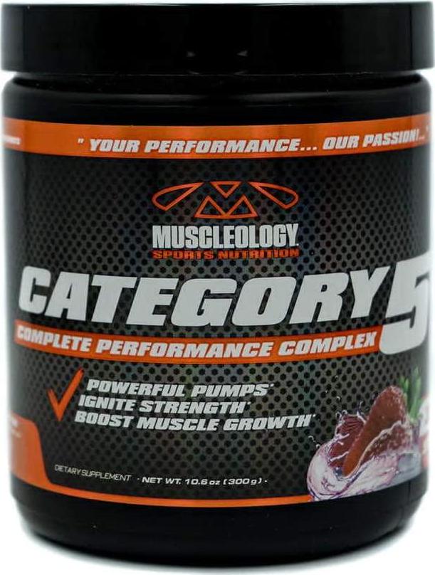 Muscleology Sports Nutrition Category 5 Complete Creatine Complex Pink Lemonade 30 Servings