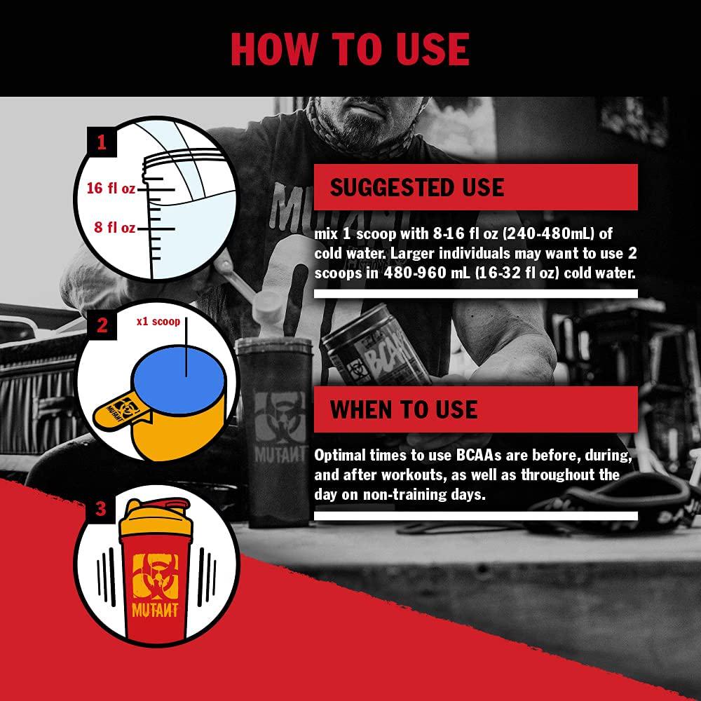 Mutant Bcaa 9.7 Supplement, Pineapple Passion, 0.76 Pound