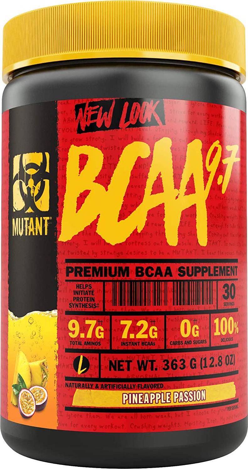 Mutant Bcaa 9.7 Supplement, Pineapple Passion, 0.76 Pound
